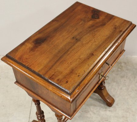 19th Century Walnut Table-UMS-1124553