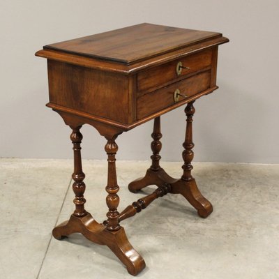 19th Century Walnut Table-UMS-1124553