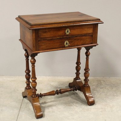 19th Century Walnut Table-UMS-1124553