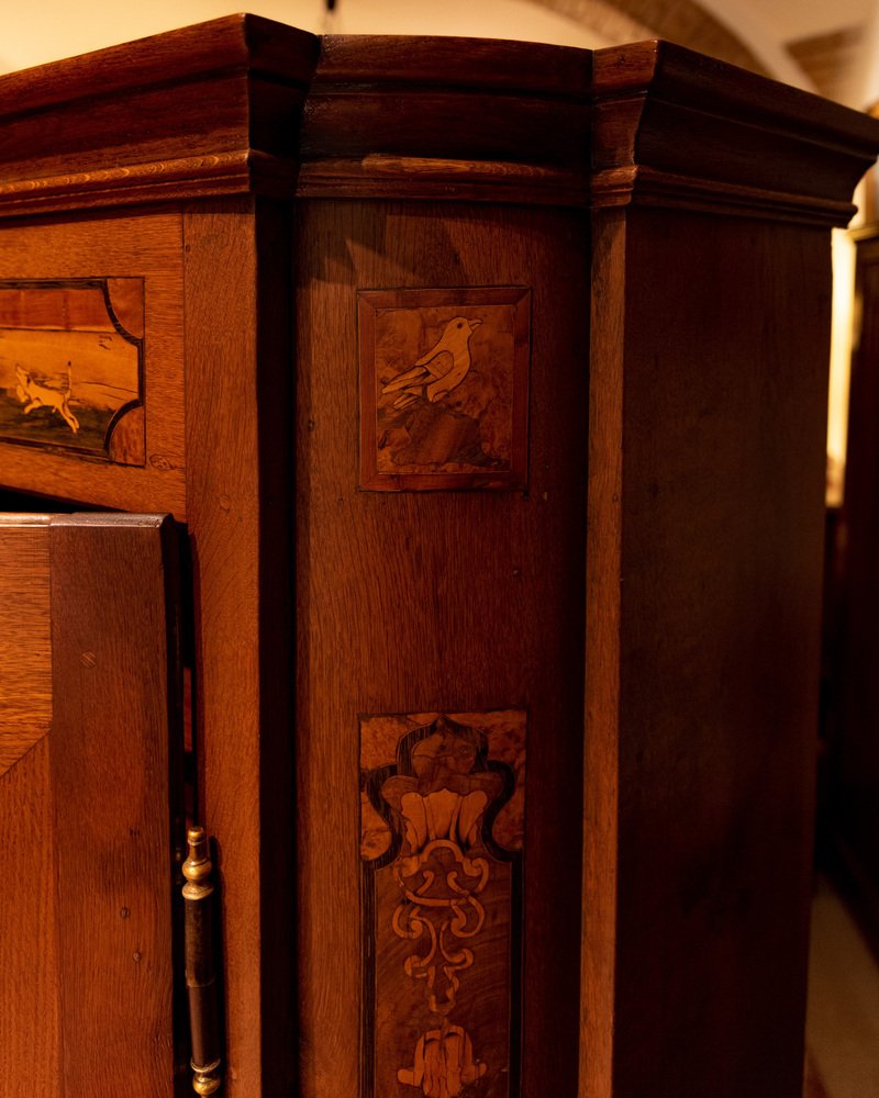 19th Century Wardrobe with Deer