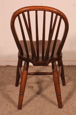 19th Century Windsor Chairs, Set of 4-HPU-2018248