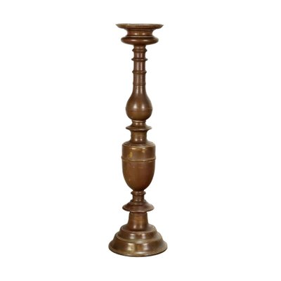 19th or 20th Century Bronze Candleholder, Italy-VMM-1344641