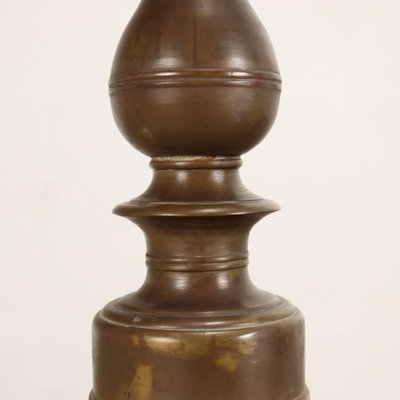 19th or 20th Century Bronze Candleholder, Italy-VMM-1344641