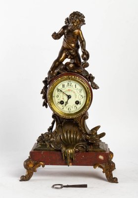 19th Сentury Napoleon III Clock-WFS-1061267