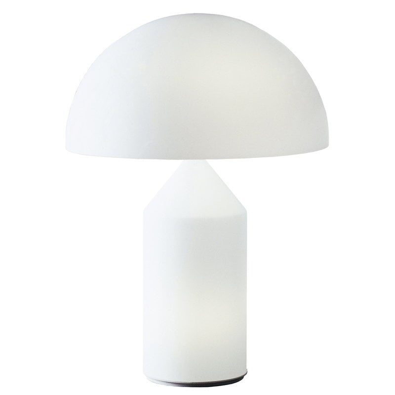 Atollo 235 table lamp by Oluce #white #