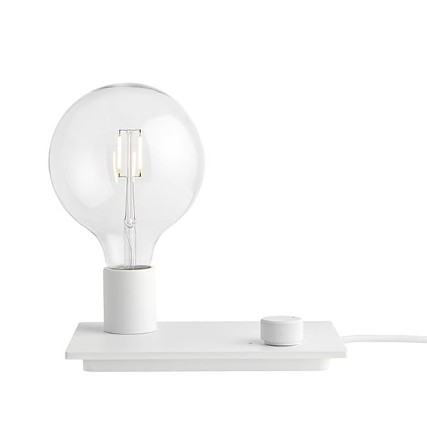 Control table lamp by Muuto #white #