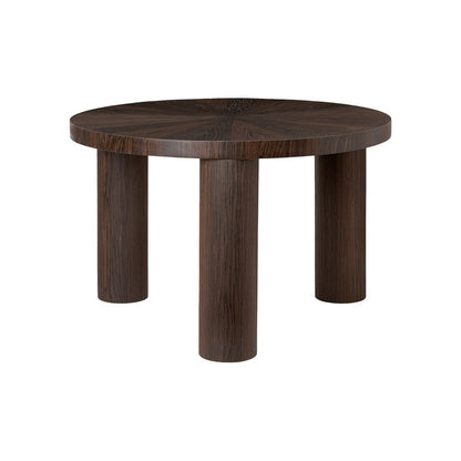 Post coffee table, S, smoked oak, star