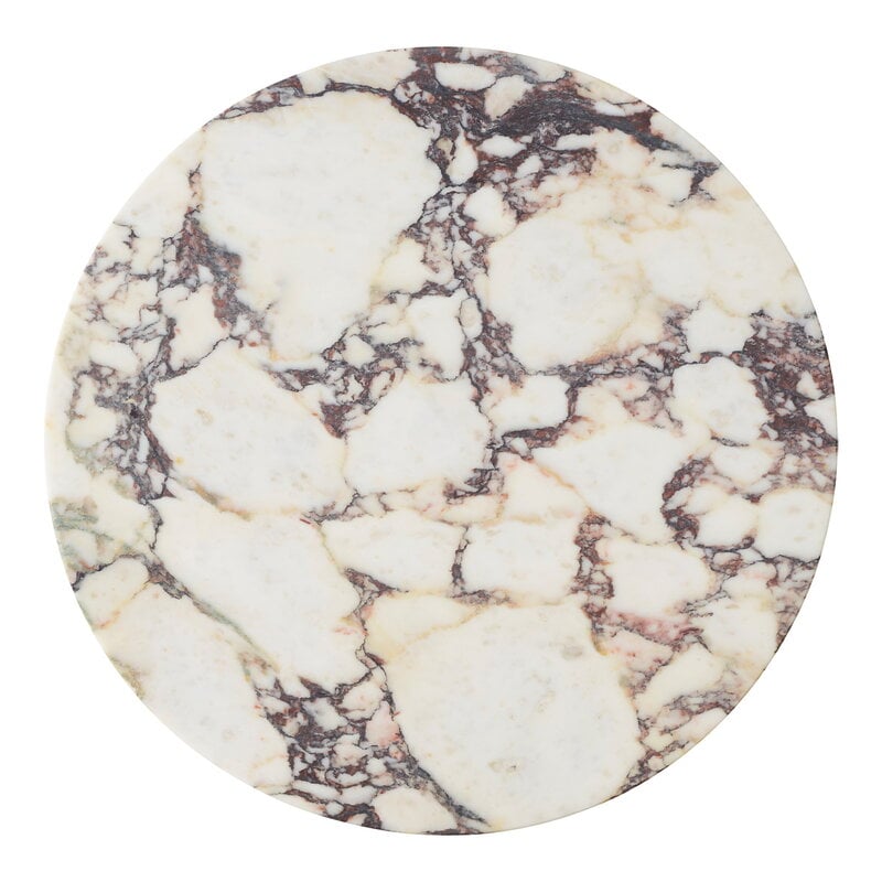 Androgyne marble table top by Audo Copenhagen #off white #