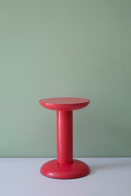 Thing stool, carmine red