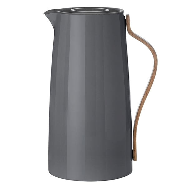 Emma vacuum jug by Stelton #dark grey #