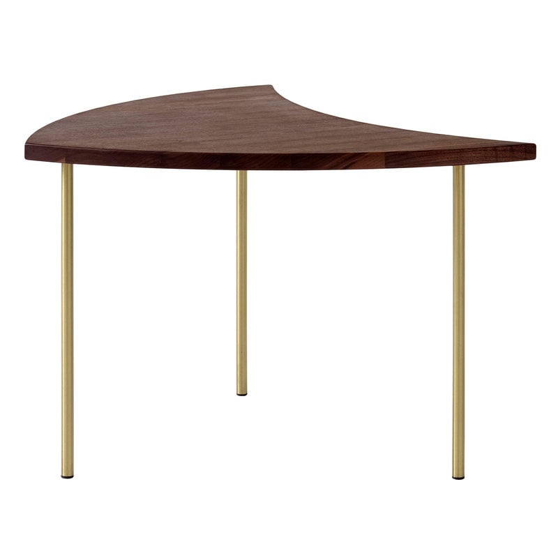 Pinwheel HM7 side table by &Tradition #oiled walnut #
