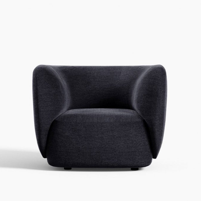 Blossom - Fabric Armchair With Removable Cover With Armrests by Novamobili