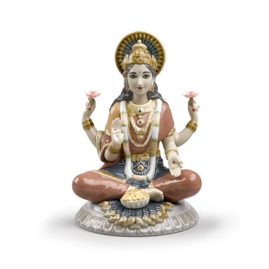 Goddess Sri Lakshmi Figurine by Lladró