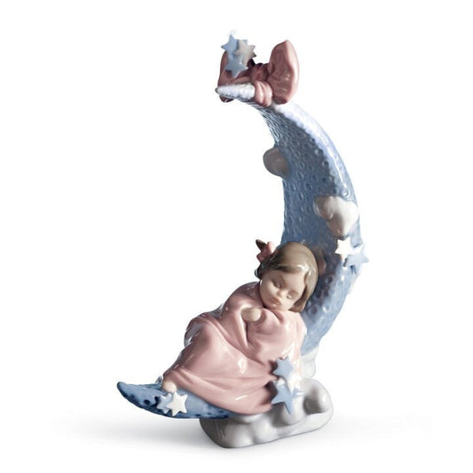 Heavens' LullaBy Girl Figurine by Lladró
