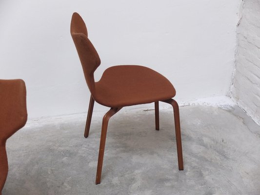 1st Edition Grand Prix Chairs by Arne Jacobsen for Fritz Hansen, Set of 4, 1959-MHV-1745008