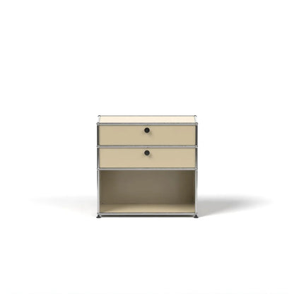 1x3 Mini Bookcase (2 drawers with metal box) [W750XD350XH(350+175+175)]
