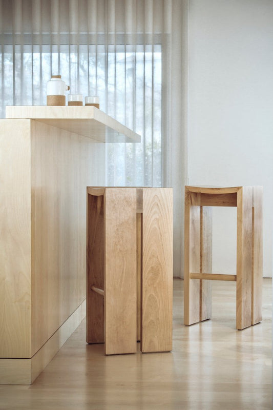 2.02 Bar Stool by Pedro Miguel Santos for AYLE