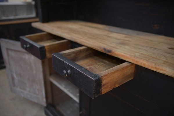 2-Body Sideboard in Fir, Late 19th Century-NEN-2041872