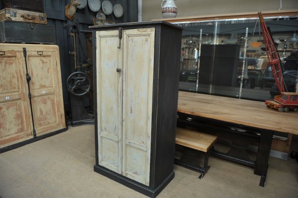 2-Door Fir Cabinet, 1930s-NEN-2041878