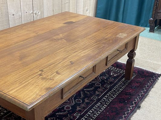 2-Drawer Teak Coffee Table, 1950s-QYF-1718319