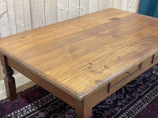 2-Drawer Teak Coffee Table, 1950s-QYF-1718319