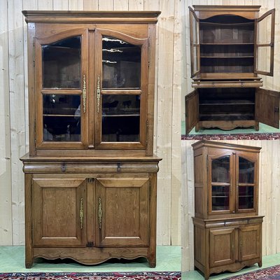 2-Piece Buffet in Chestnut, 1800s-QYF-985374