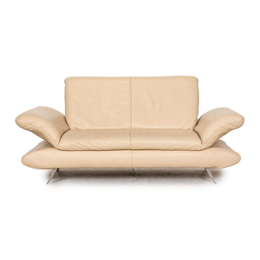 2-Seater Sofa in Cream Leather