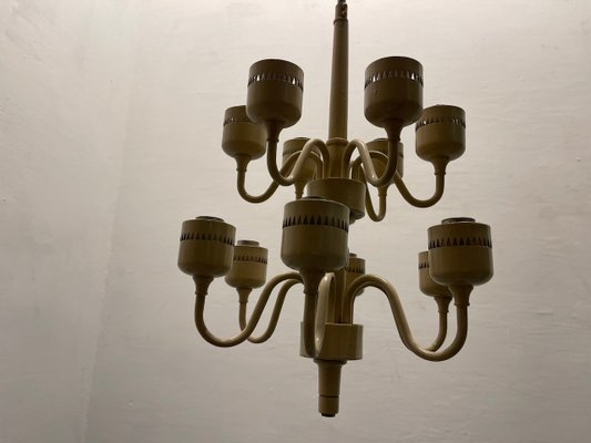 2 Tier Chandelier attributed to Hans Agne Jakobsson, 1960s-JJC-2029033