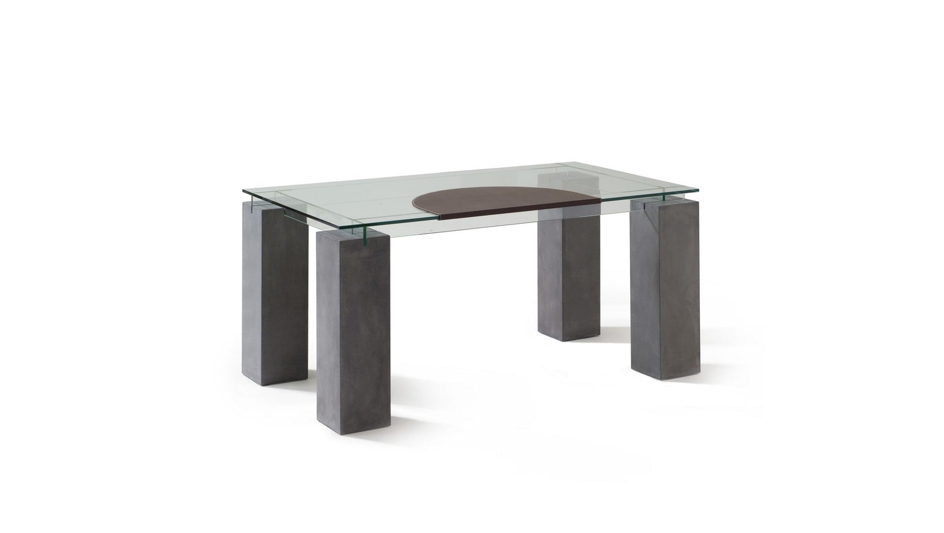 TÉNÉRÉ DESK CONCRETE PATINA by Roche Bobois
