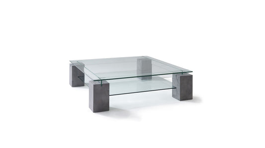 TÉNÉRÉ COCKTAIL TABLE CONCRETE PATINA by Roche Bobois
