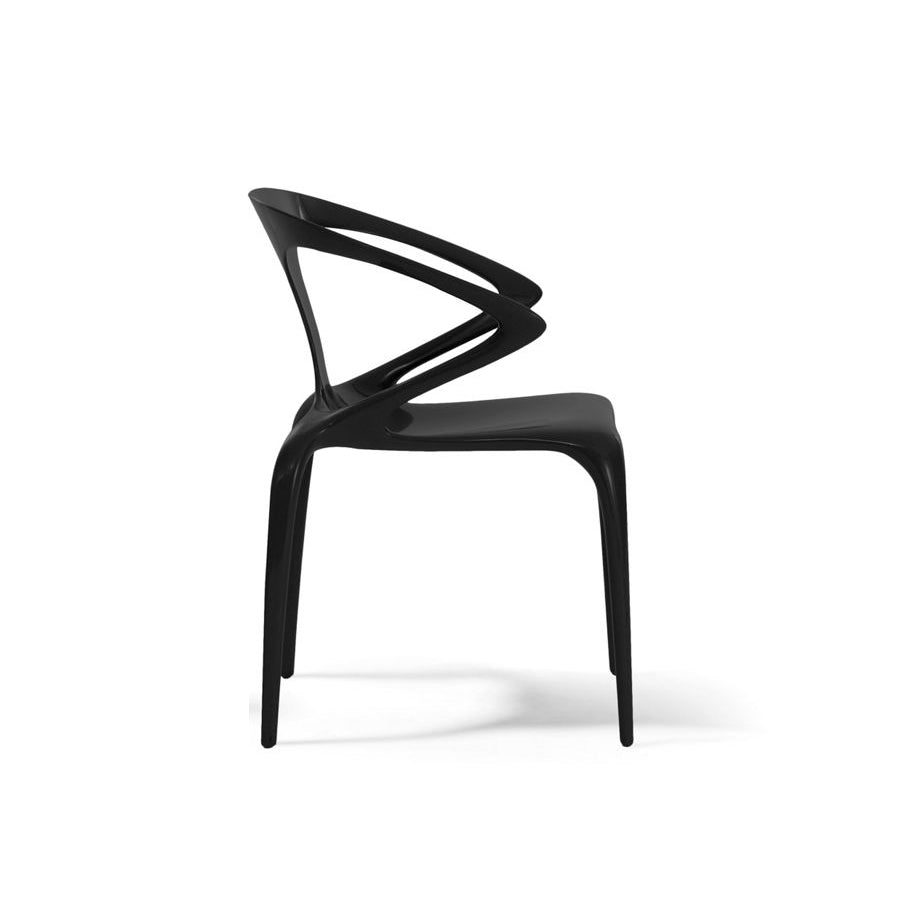 AVA Bridge BRILLANT Dining Armchair by Roche Bobois #Charbon