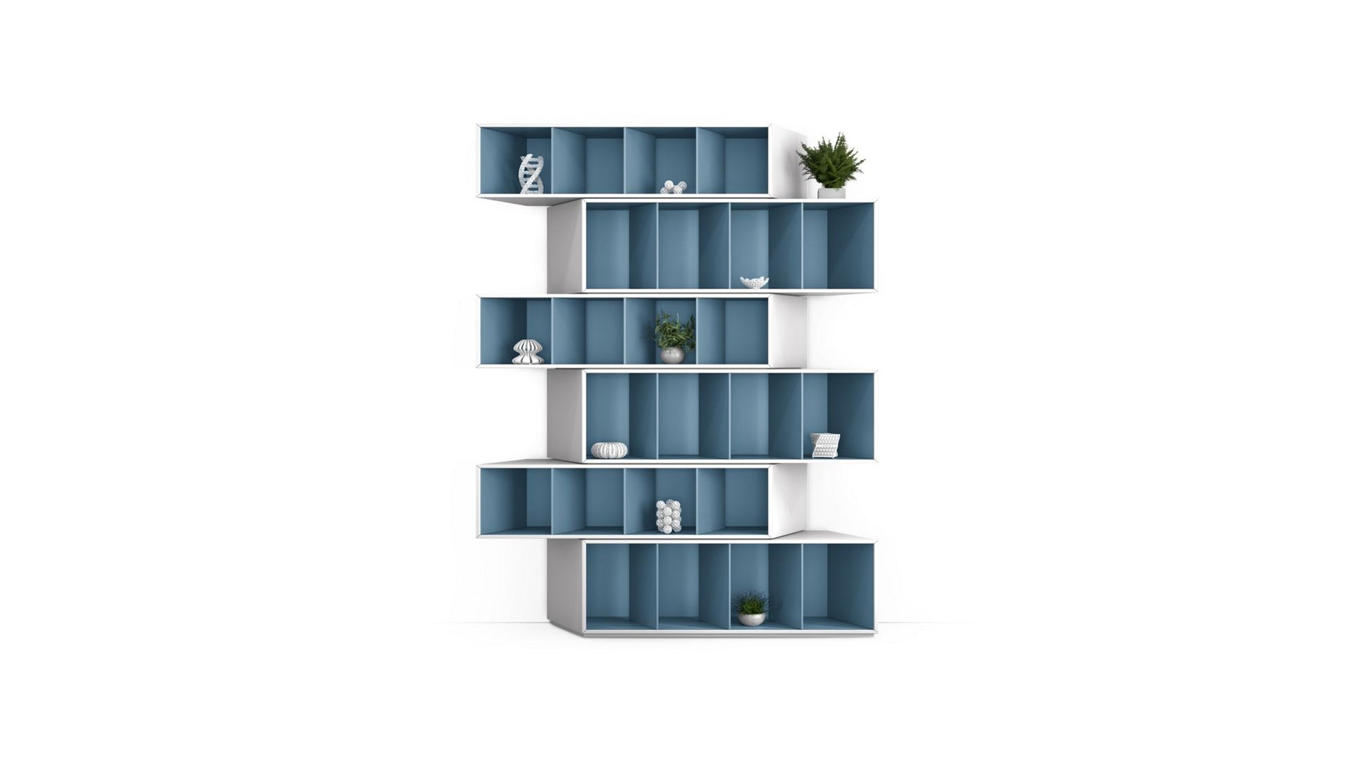 TRINTA BOOKCASE 1 ELEMENT - WITHOUT LIGHTING by Roche Bobois