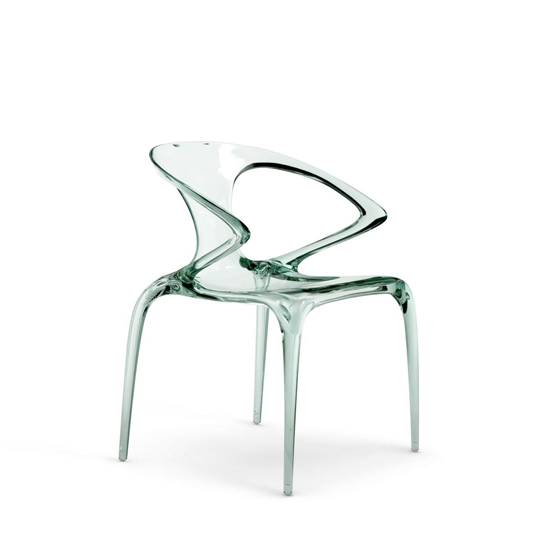 AVA Bridge TRANSPARENT Dining Armchair by Roche Bobois #Transparent | Emeraude