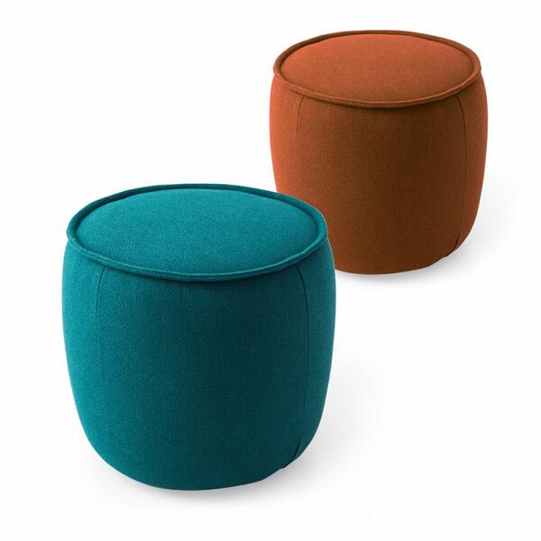 Muffin - Upholstered ottoman by Calligaris