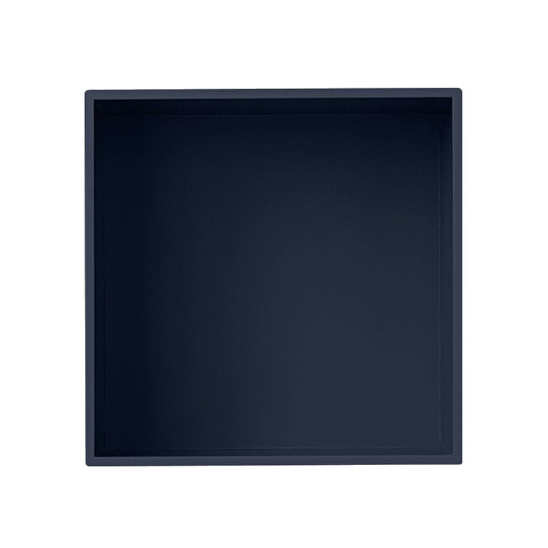 Mini Stacked 2.0 shelf module by Muuto #medium, midnight blue #