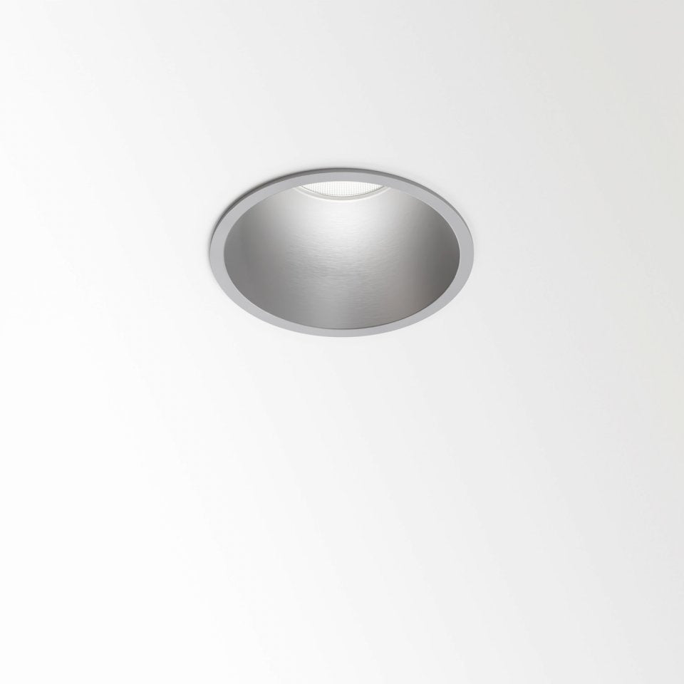 Deep Ringo Led Ip - Recessed Led Round Spotlight by Delta Light #Brushed Grey