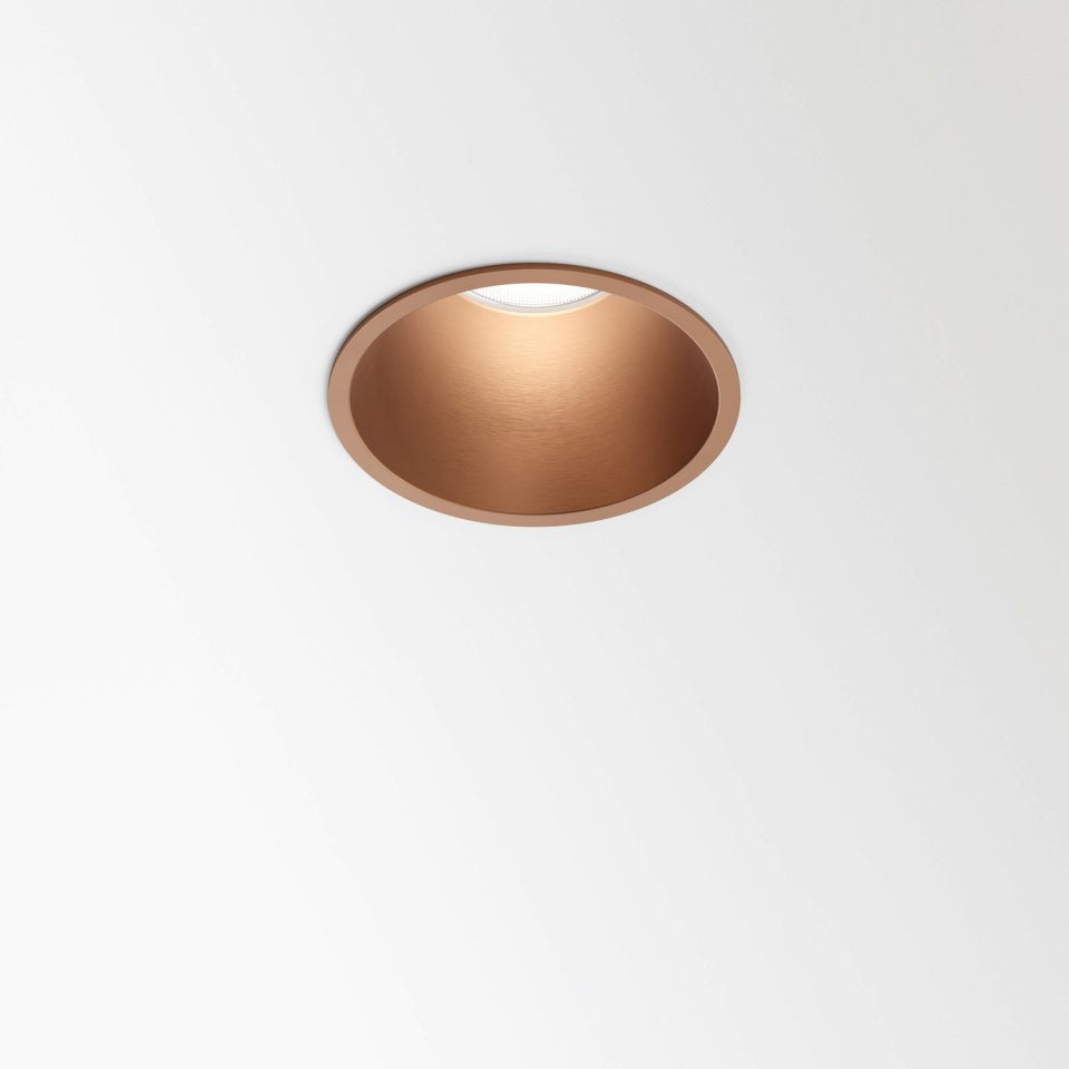 Deep Ringo Led Ip - Recessed Led Round Spotlight by Delta Light #Brushed Copper