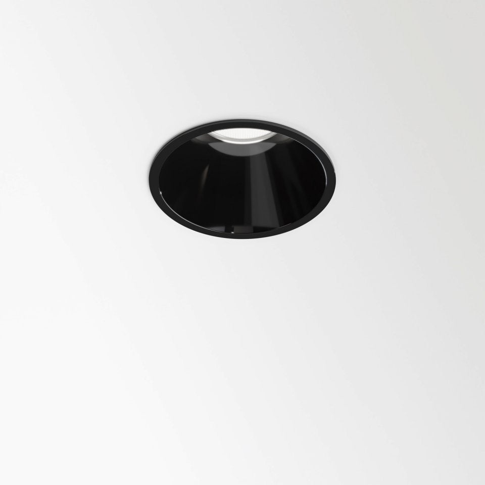 Deep Ringo Led Ip - Recessed Led Round Spotlight by Delta Light #Piano Black