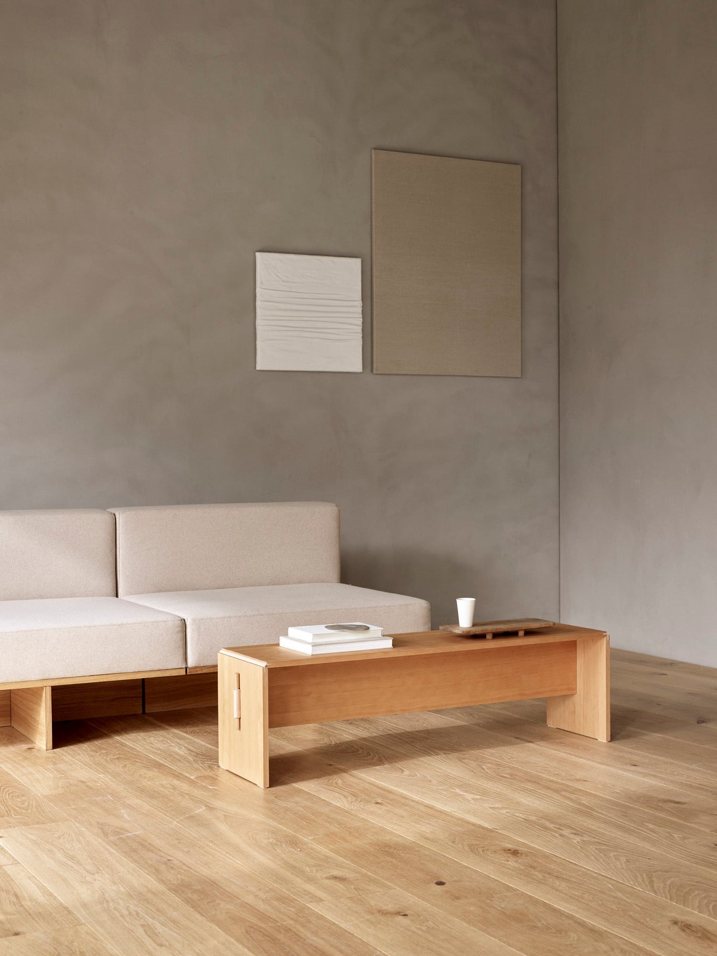 T14 Plint coffee table, oak