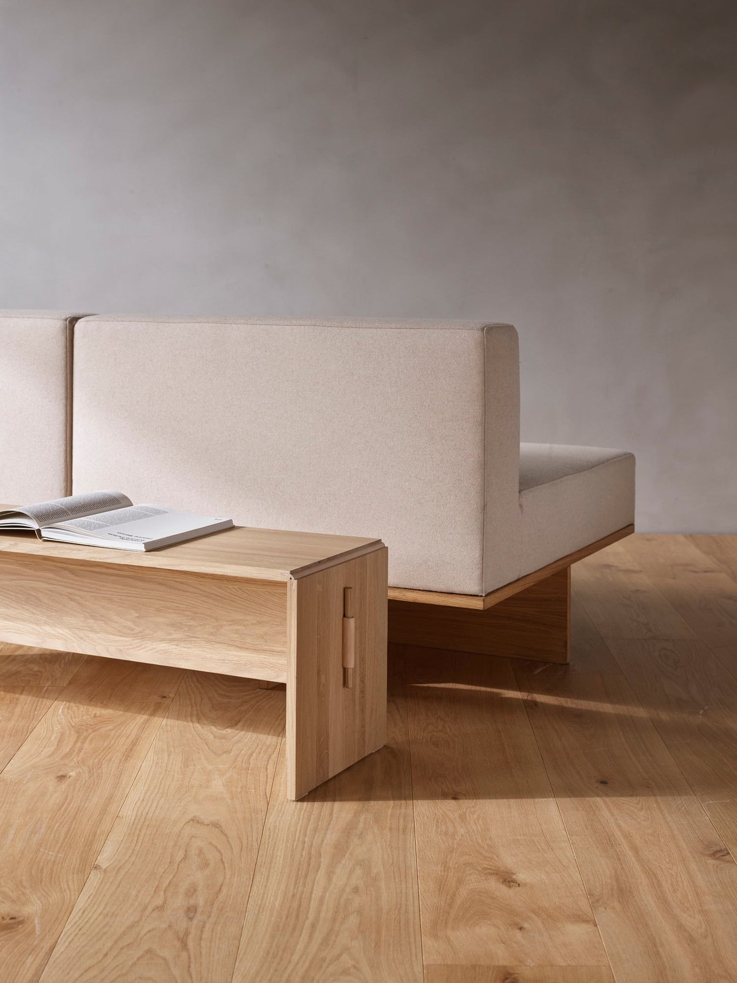 T14 Plint coffee table, oak