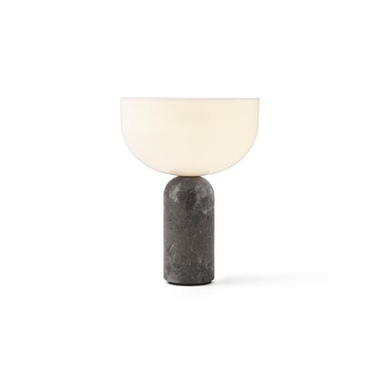 Audo Carrie Portable Lamp Black Steel/Leather