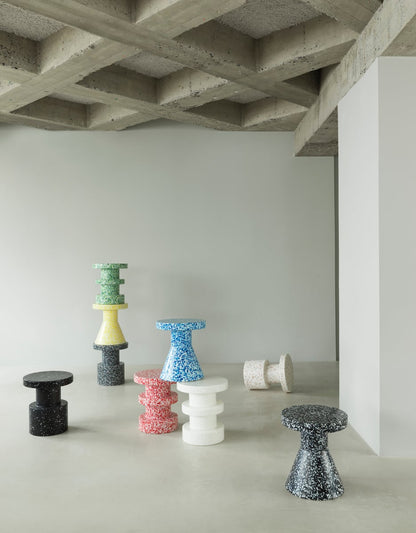 Bit stool, black - multi