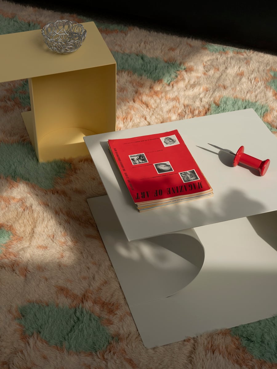 Glyph Gamma side table, wax yellow