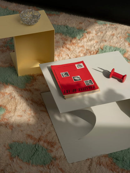 Glyph Gamma side table, wax yellow