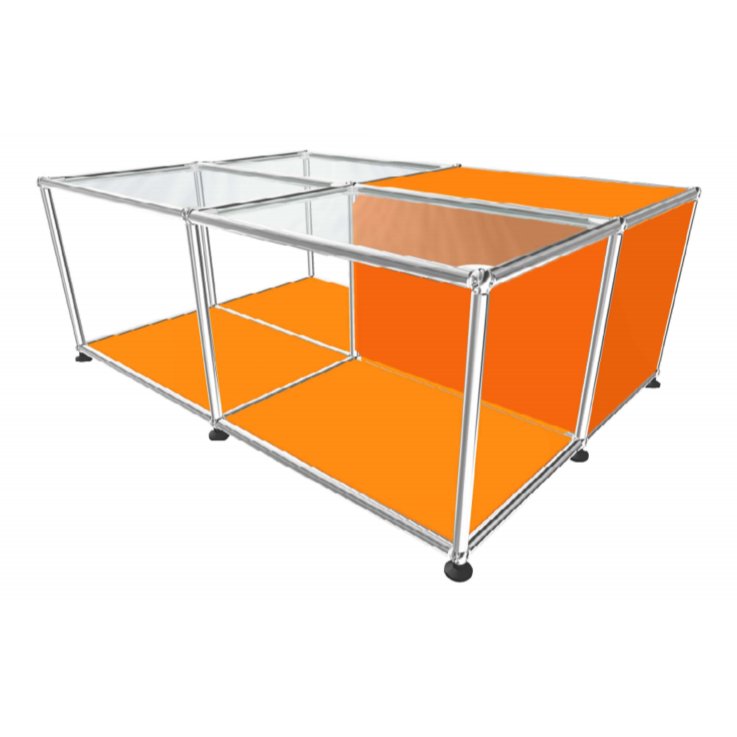 2x2x1 커피 테이블 [W(500+500)XD(350+350)XH350]