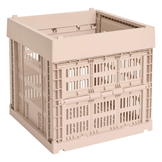 Colour Crate, Cube, recycled plastic, powder
