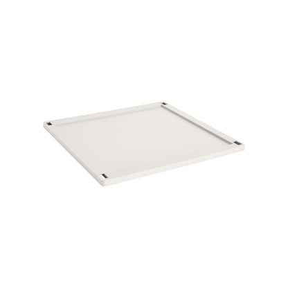 Colour Crate lid, M Square/Cube, recycled plastic, off-white