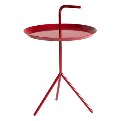 DLM table, cherry red, high gloss