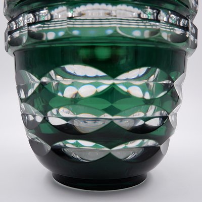 20th Century Art Deco Crystal Vase attributed to Charles Graffart for Val Saint Lambert-NYF-2018849