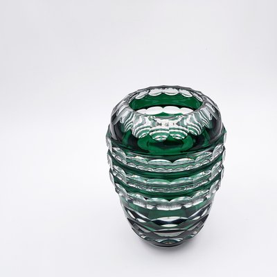 20th Century Art Deco Crystal Vase attributed to Charles Graffart for Val Saint Lambert-NYF-2018849